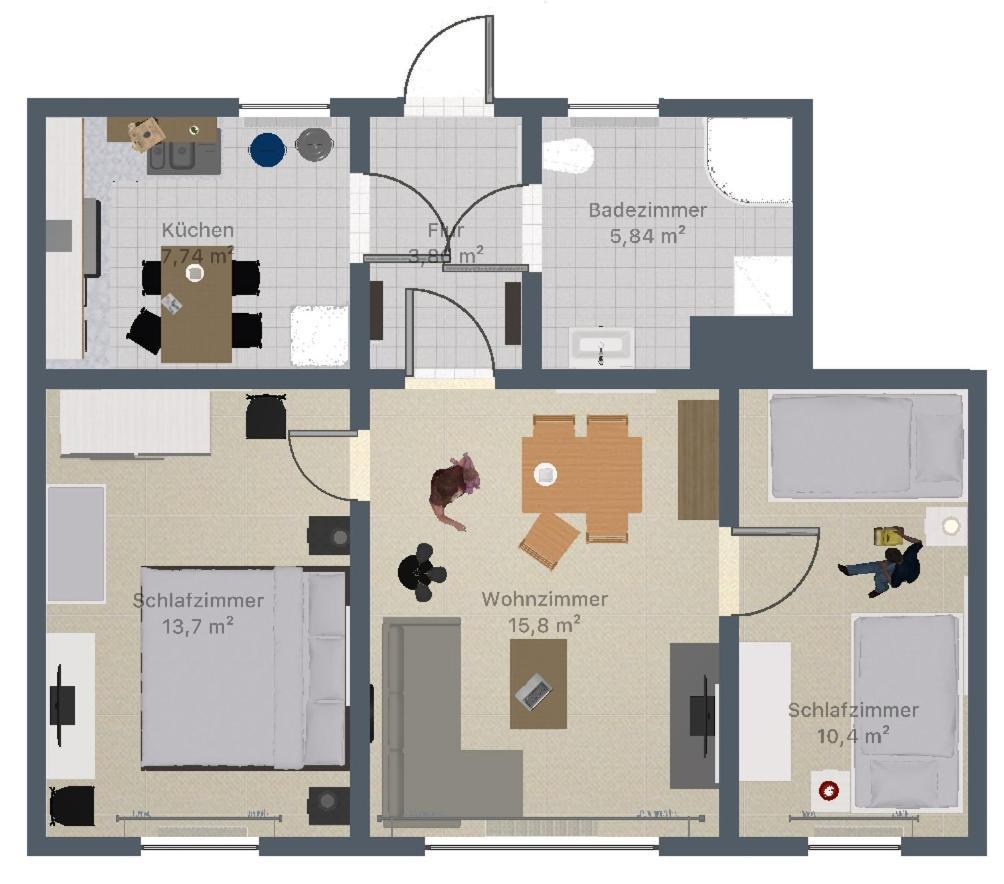 Ferienwohnung Kuehl Boossen 外观 照片